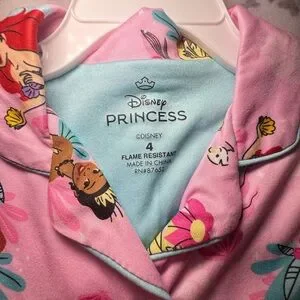Pink Princess Pyjamas Disney | Pajamas | Disney Princess Pink Kids Pajamas 2 Piece Set | Poshmark